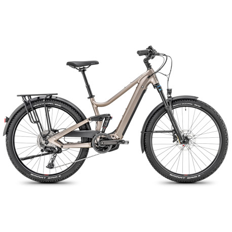 Vélo de randonnée électrique Moustache Samedi 27 Xroad FS 4 - 500 Wh